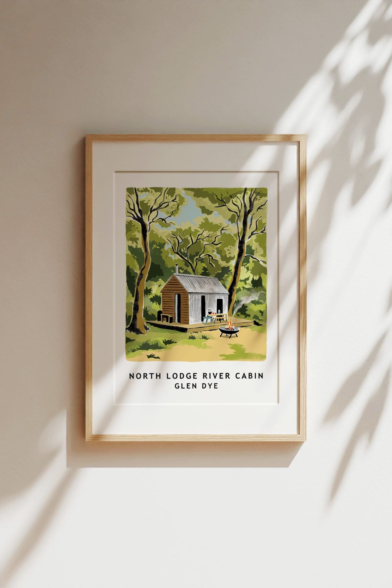 River Cabin Print by Callie Jones - Image 2