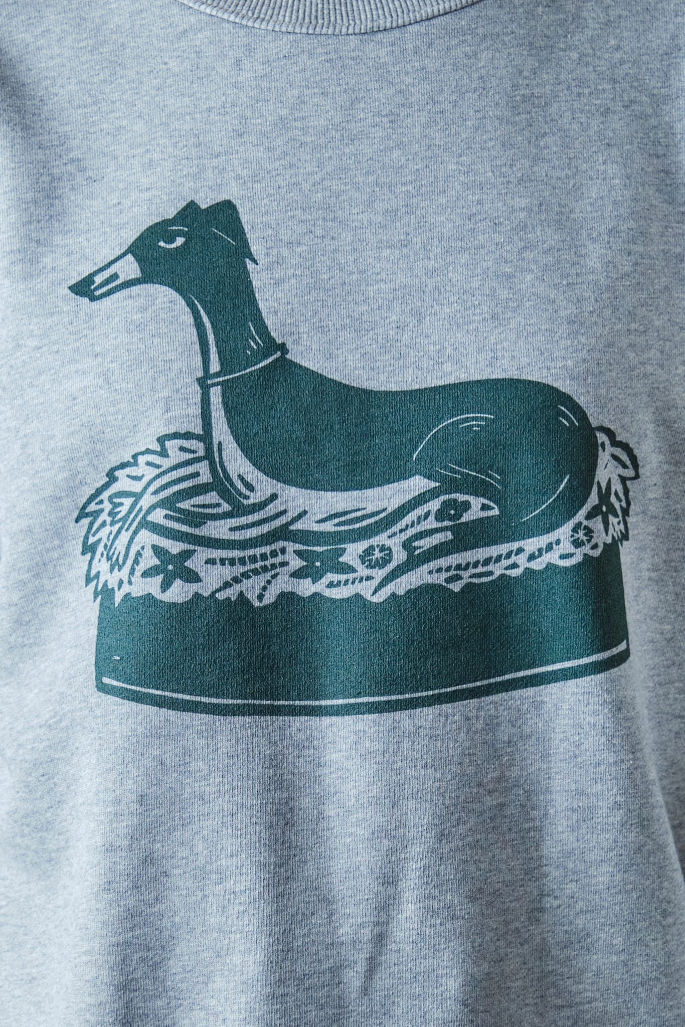 Lurcher Sweatshirt - Grey Marle - Image 2