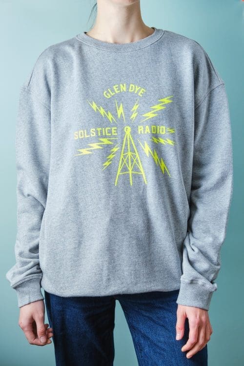 Solstice Radio Sweatshirt - Grey Marle