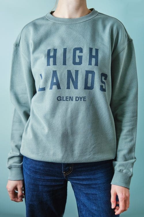 High Lands Sweatshirt - Sage Green