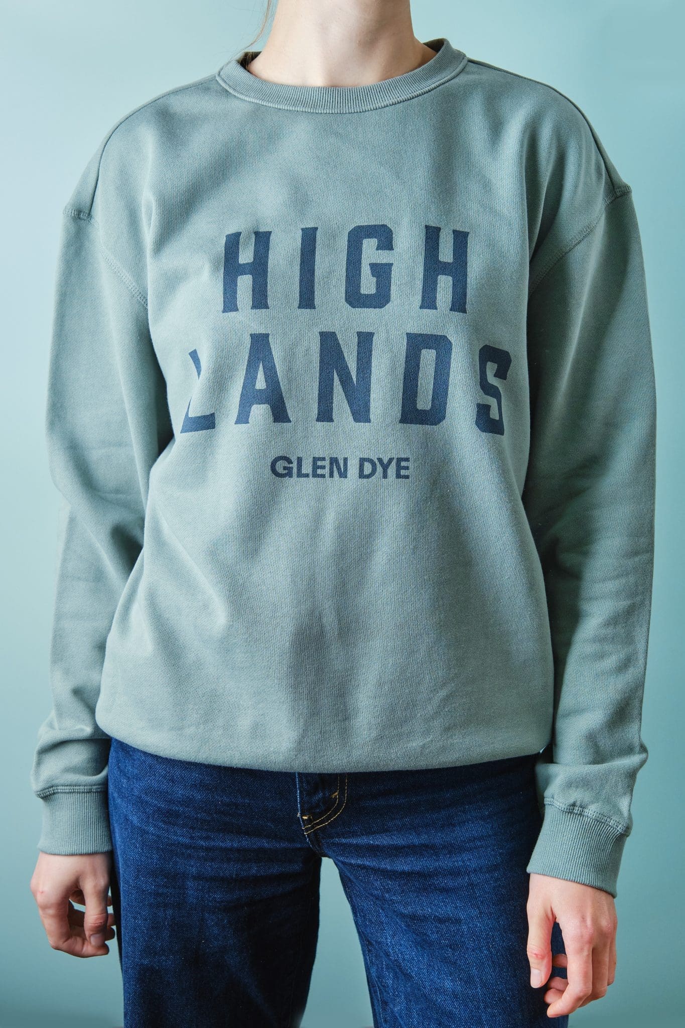 High Lands Sweatshirt - Sage Green