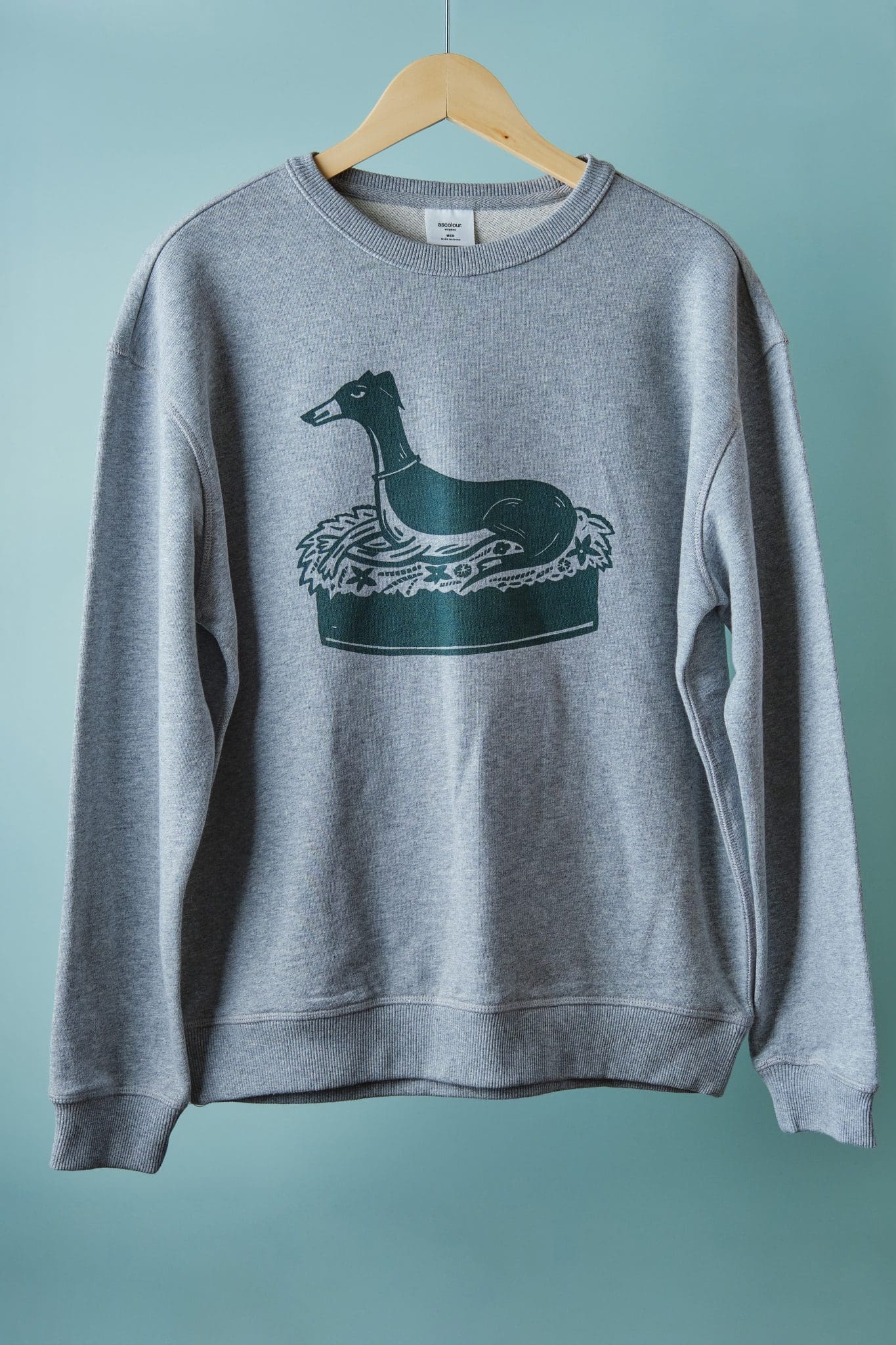 Lurcher Sweatshirt - Grey Marle - Image 3