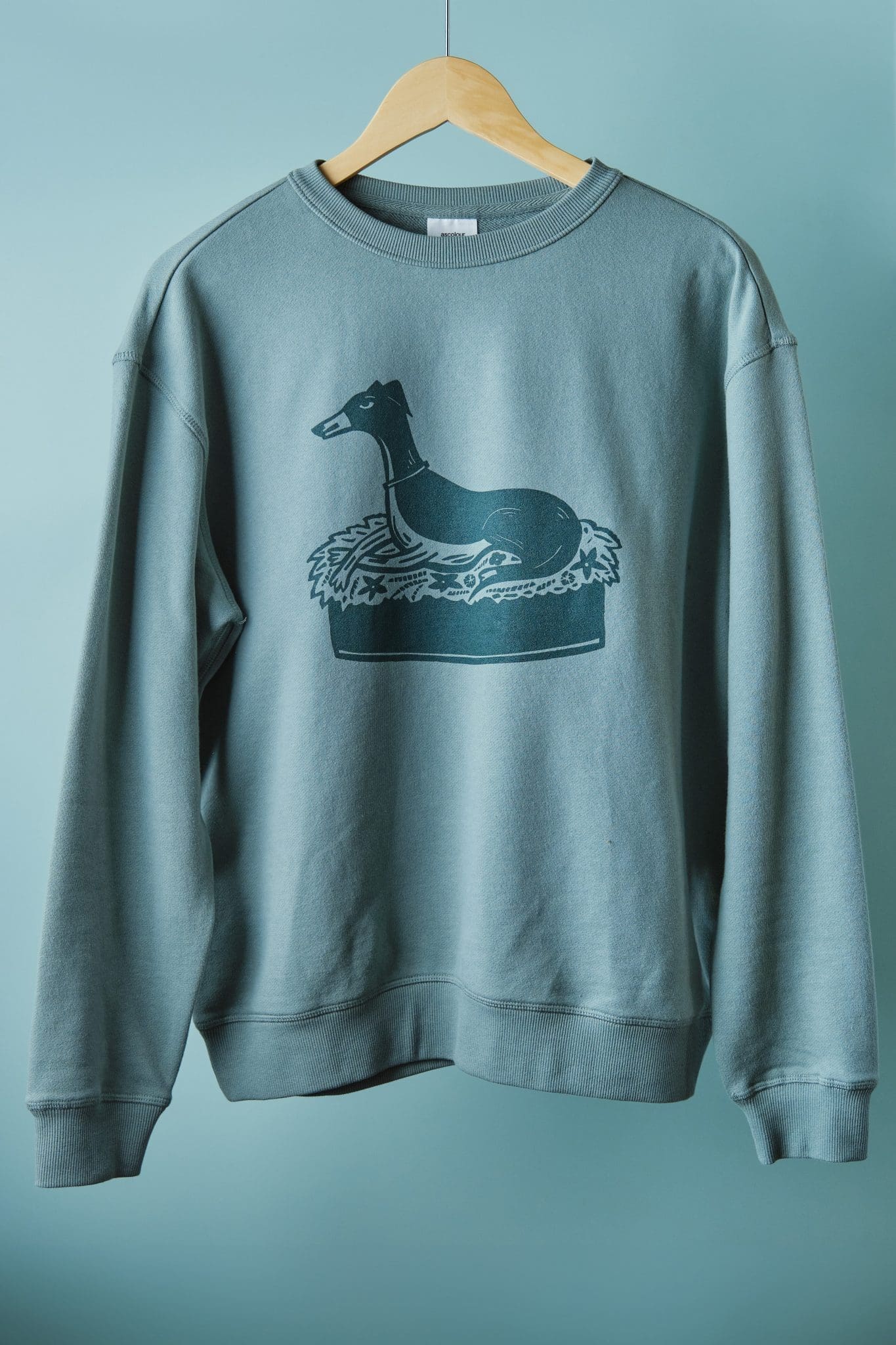 Lurcher Sweatshirt - Sage Green - Image 3