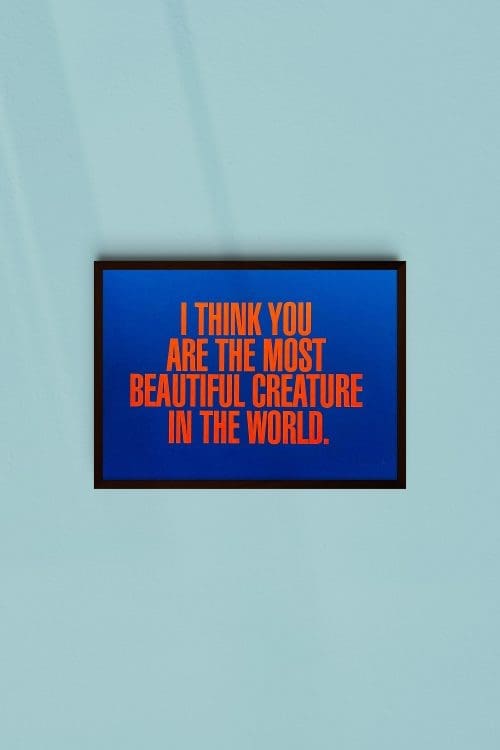 I Think You Are The Most Beautiful Creature In The World by On The Wing