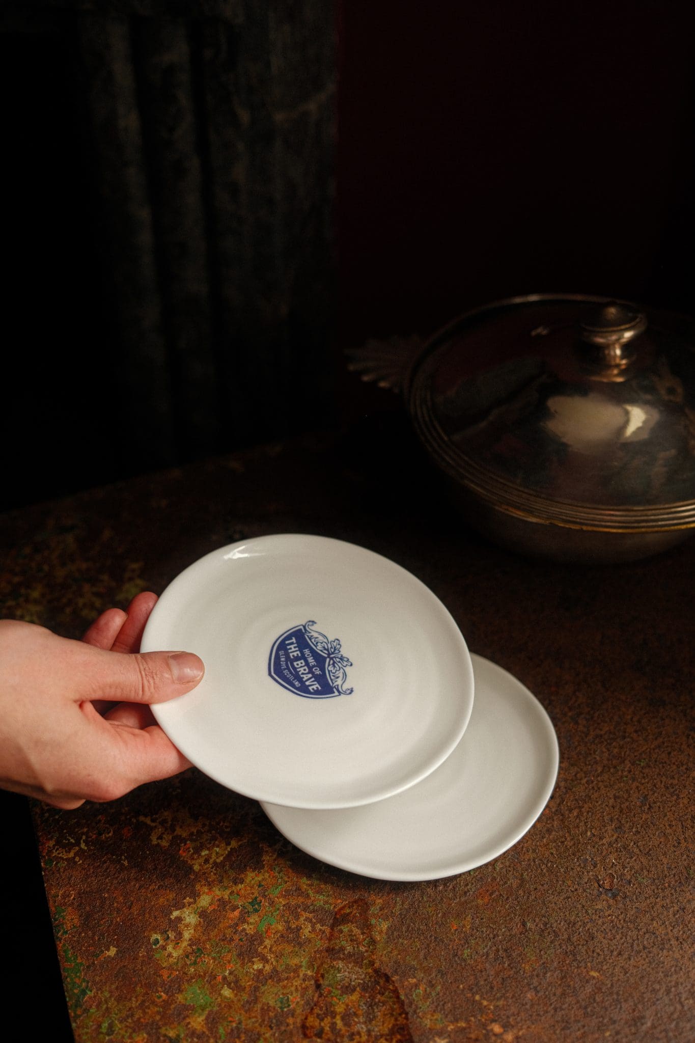 Glen Dye Home of the Brave China Plate - Image 7