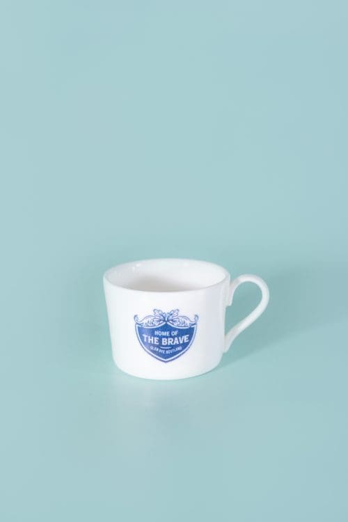 Glen Dye Home of the Brave China Espresso Cup