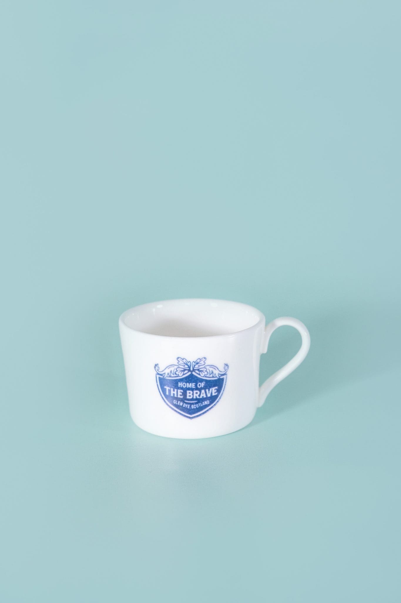 Glen Dye Home of the Brave China Espresso Cup