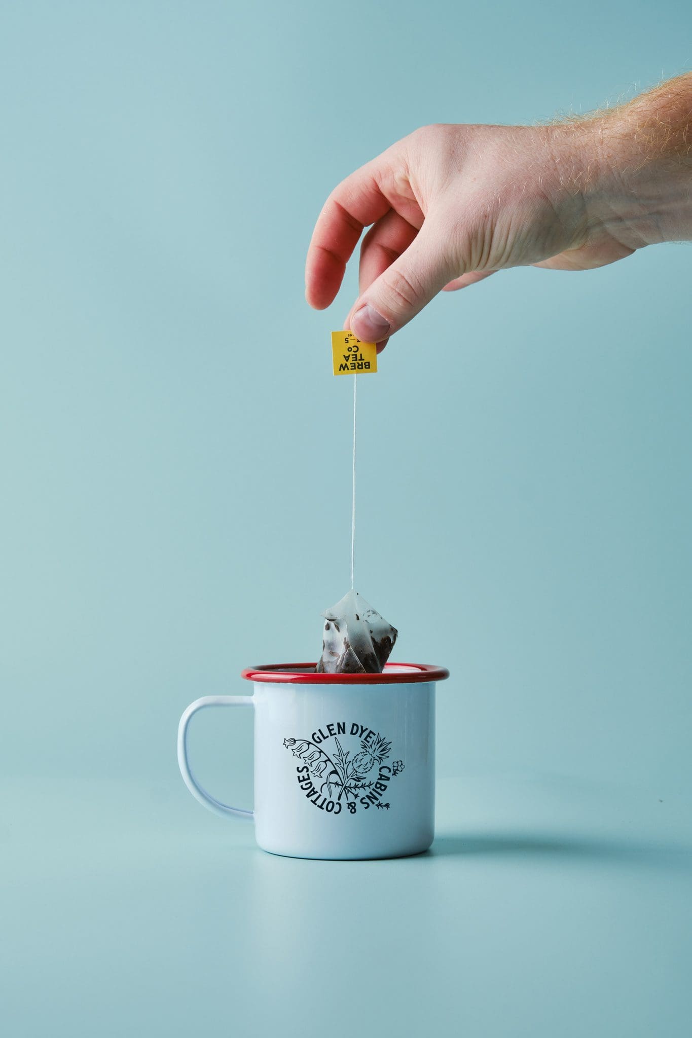 Glen Dye Enamel Mug